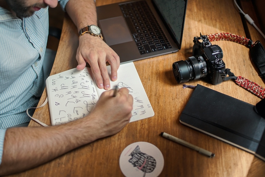 Corporate Design Logo process